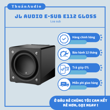 Loa JL Audio E-SUB E112 GLOSS