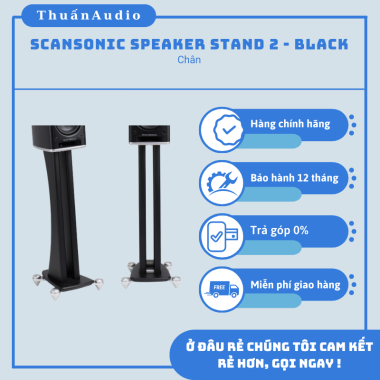 Chân Loa Scansonic Speaker Stand 2 - Black