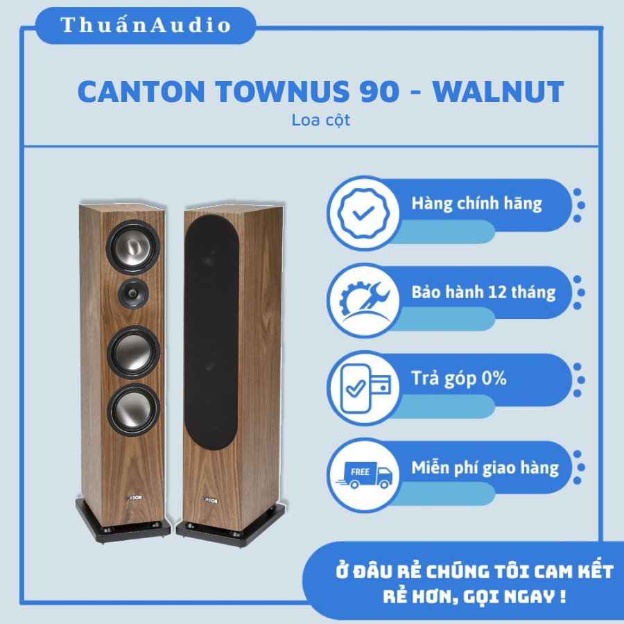 Loa Canton Townus 90 - Walnut