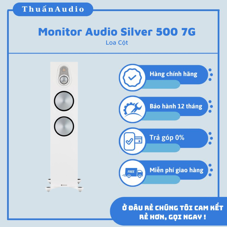 Loa Monitor Audio Silver 500 7G - Giá rẻ tại Thuấn Audio