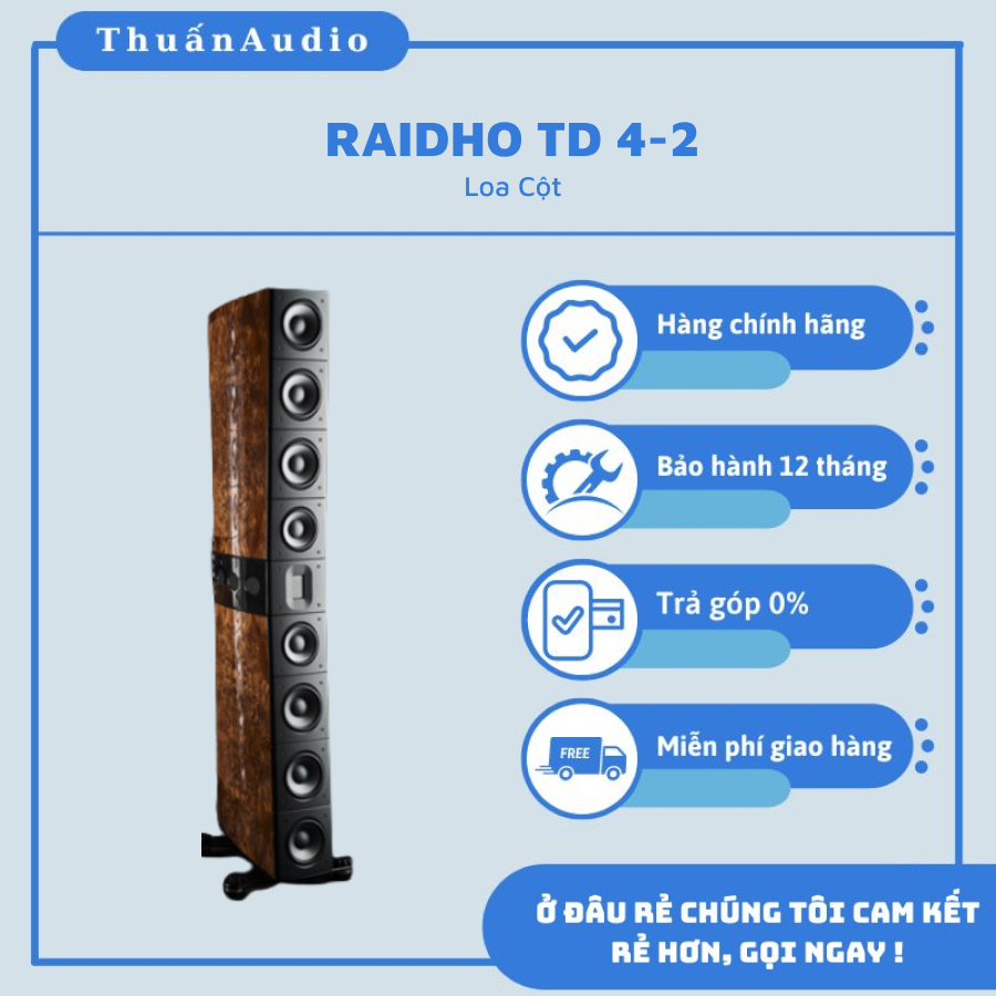 Loa RAIDHO TD 4-2 - Giá Tốt Tại Thuấn Audio