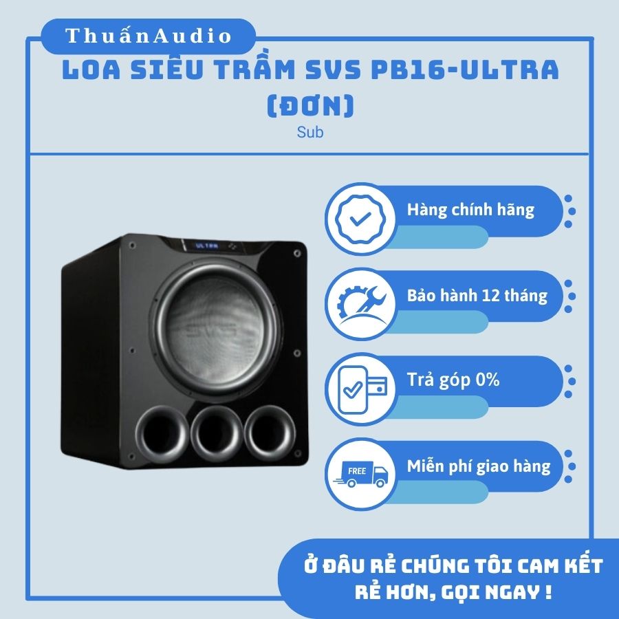 Loa SVS PB16-Ultra - Giá Tốt Nhất VN