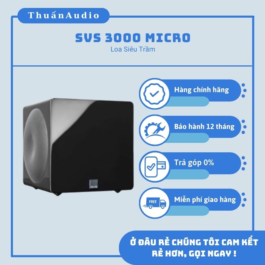 Loa SVS 3000 Micro - Giá Rẻ Tại Thuấn Audio