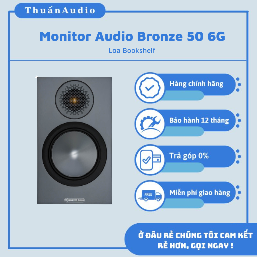 Loa Monitor Audio Bronze 50 6G - Giá Rẻ Tại Thuấn Audio