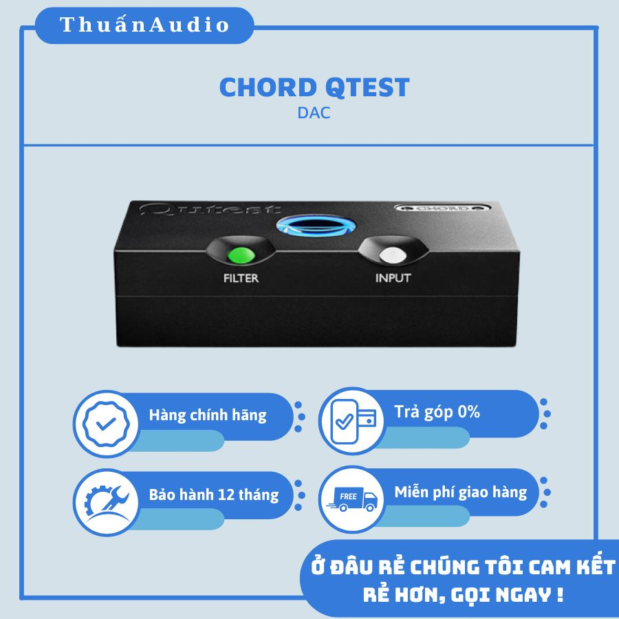 DAC CHORD QUTEST - Giá rẻ tại Thuấn Audio